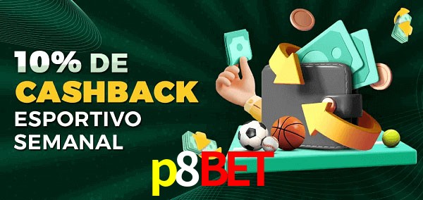 10% de bônus de cashback na p8bet